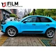 Blue Car Wrap